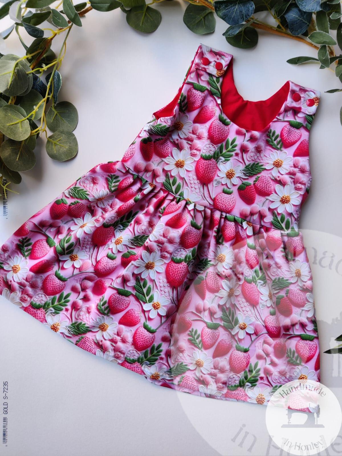 Pinafore dress - Handmade in Honley