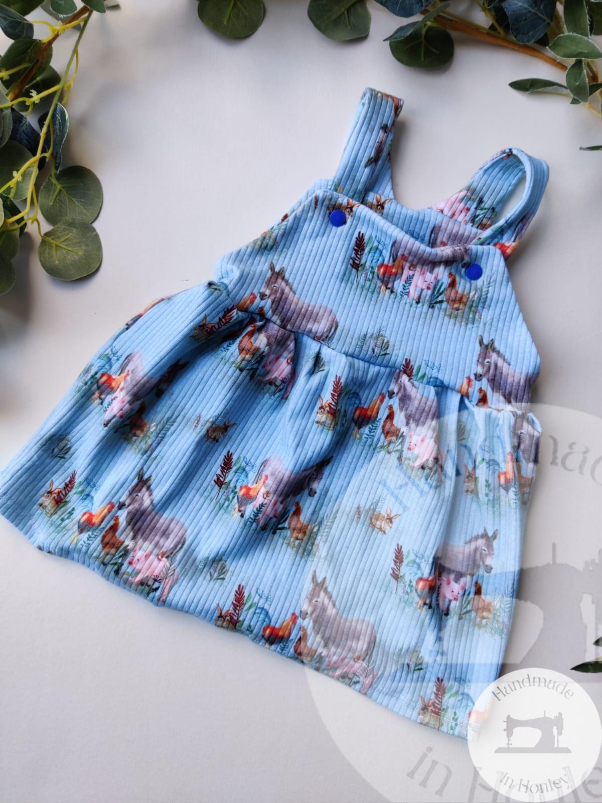 Dunagree Dress - Hnadmade in Honley
