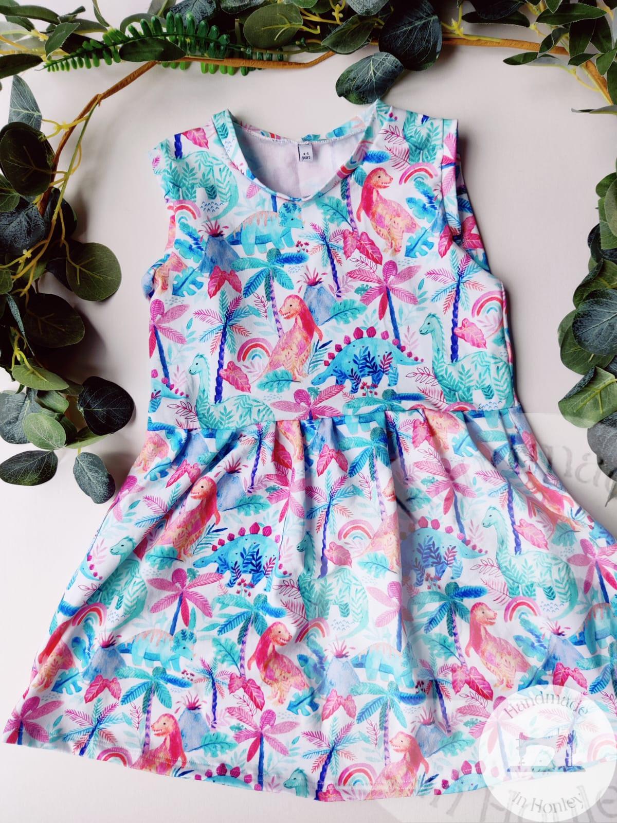 Sleeveless Dress - Handmade in Honley