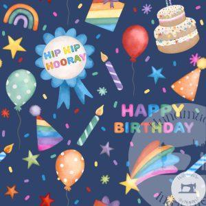 Hip Hip Hurray - Birthday - Jersey Cotton