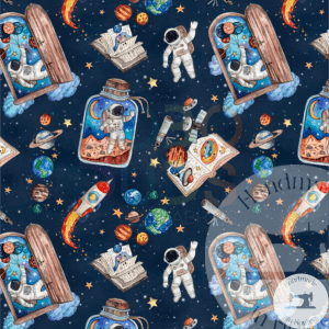 Spaceman - Jersey Cotton