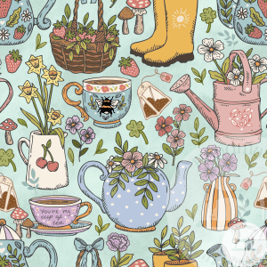 Caroline's Print - Jersey Cotton
