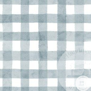 Pale Gingham - Jersey Cotton
