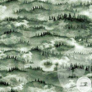 Misty Forrest (green) - Jersey Cotton