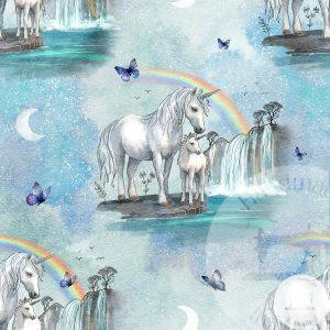 Mama Unicorn- Jersey Cotton
